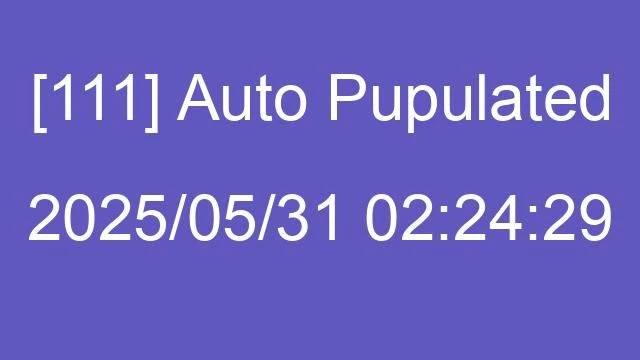 [111] Auto 2025/05/31 02:24:29