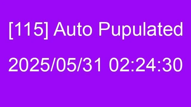 [115] Auto 2025/05/31 02:24:30