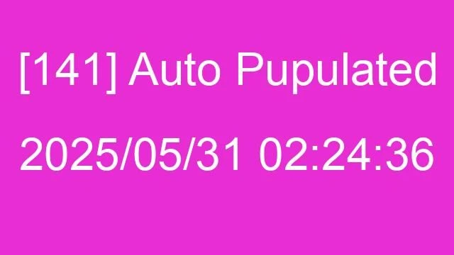 [141] Auto 2025/05/31 02:24:36