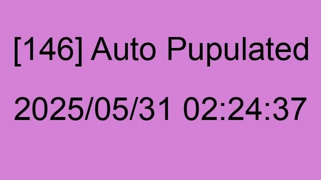 [146] Auto 2025/05/31 02:24:37