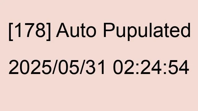 [178] Auto 2025/05/31 02:24:54