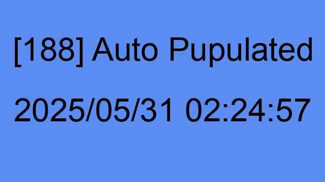 [188] Auto 2025/05/31 02:24:57