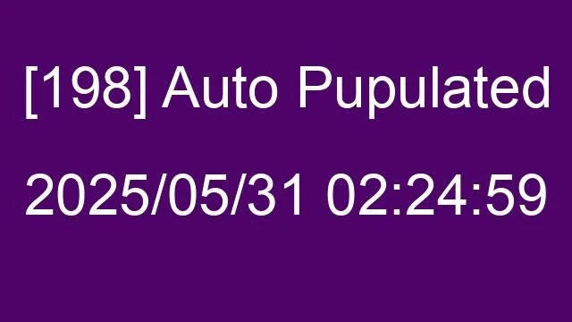 [198] Auto 2025/05/31 02:24:59