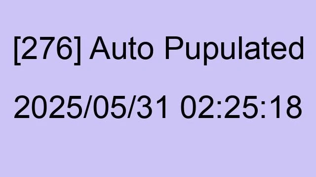 [276] Auto 2025/05/31 02:25:18