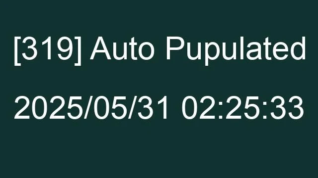 [319] Auto 2025/05/31 02:25:33