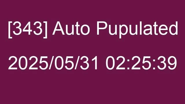 [343] Auto 2025/05/31 02:25:39