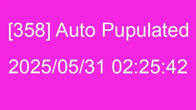[358] Auto 2025/05/31 02:25:42