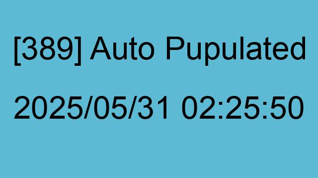 [389] Auto 2025/05/31 02:25:50