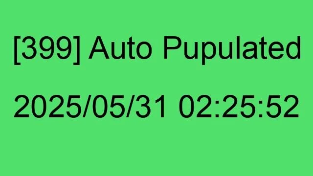 [399] Suggested Auto 2025/05/31 02:25:52