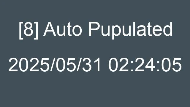 [8] Auto 2025/05/31 02:24:05